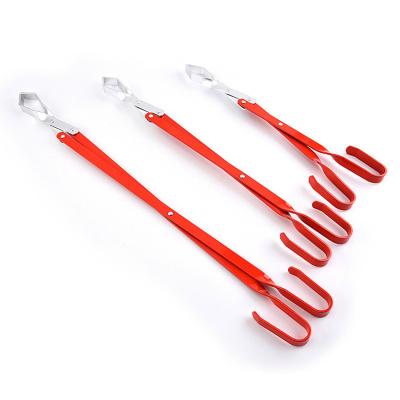 China Hot Selling BBQ Charcoal Tongs BBQ Tongs Grill Tool Easily Cleaned Camping Long Handled BBQ Tongs for sale