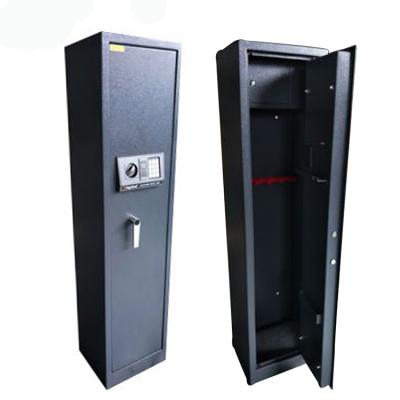 China Vehicle Hot Rolling Steel Cheap Electronic Firearm Rifle Security Stash Digital Powder Coating Safe Box For Sale for sale