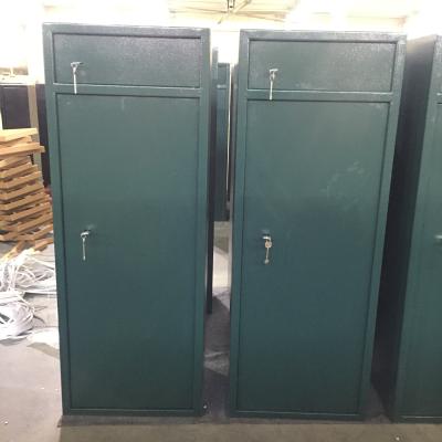 China Factory 10G Heavy Duty Steel Whole Sell Cheap Quality Green Color Lock Rifle Gun Safes Steel Master Cabinet For 10 Guns for sale