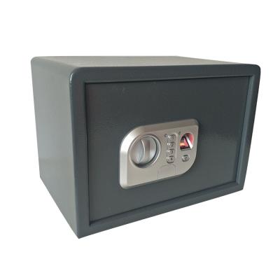 China Hot Rolled Hot Rolled Fingerprint Smart Electronic Remote Control Excellence Metal Security Foil Safe Lock Box With Key Lock for sale