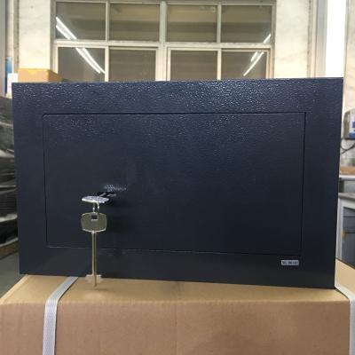 China Put In Heavy Duty Steel Wall Mounted Large Mechanical Lock Wall Or Floor Concealed Wall Safe Box For Home for sale