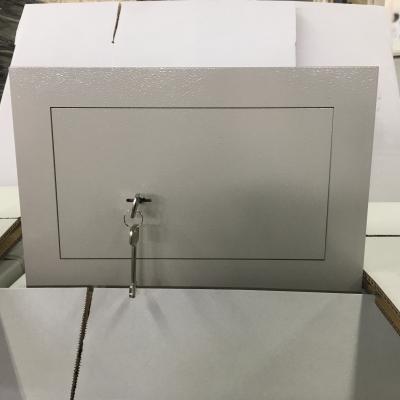 China Put In The Wall Or Floor OEM Heavy Duty Steel Wall Mounted Mechanical Lock Safe Box For Home for sale