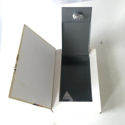 China Real Protective Book Lockable Secret Book Home Hard Paper Stash Book Office Bank Hotel Safe Box With Lock for sale