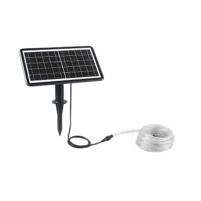 China Garden Outdoor Solar Powered Rope Strip Lights Waterproof Tube Solar Strip Light For Outdoor Garden Christmas Decor for sale