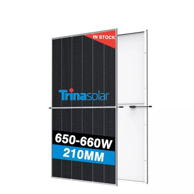 China Power System of Trina Solar 400w 450w 500w 550w 600w 650w Trina Solar Panel For Solar 210mmx210mm for sale