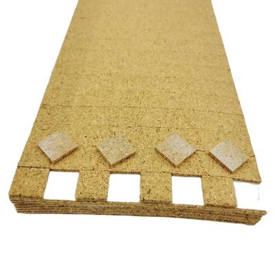 China Aok Tree Industrial Glass Skin Shielding Cork Protector Shipping Adhesive Pads for sale