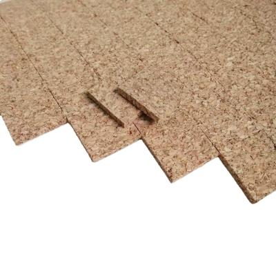 China Aok Shaft Industrial Glass Distance Skin Shielding Cork Separator Pads Adhesive for sale