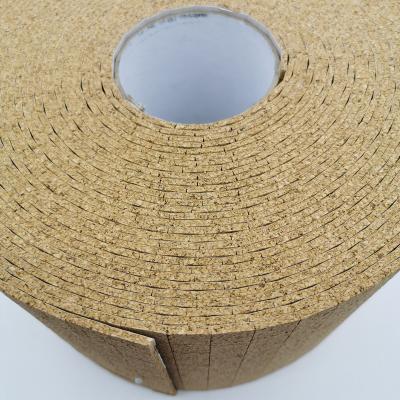 China Aok Tree Hot Sale 18*18*3MM Skin On Rolls Cork Spacers Glass Protection Pads Adhesive Cork Separator Pad for sale