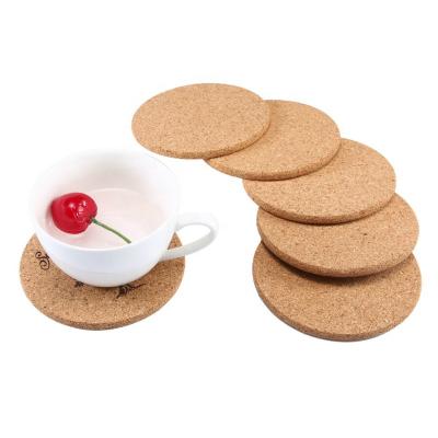 China Cork Drink Coaster Coffee Cup Mat Tea Mug Pad Placemat Non Slip SYL-9530 for sale