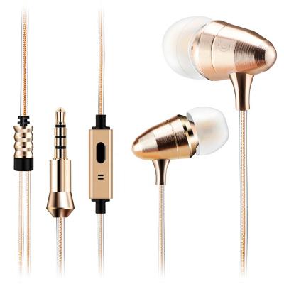 China In-Ear Noise Canceling Heavy Bass In Ear Headphone 3.5mm Jack Wired Earphones Headset Ear Deep Hook Wired for sale