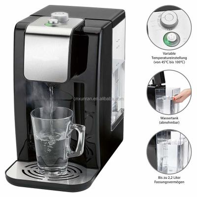 China Hotel Plastic Control Smart Hot Hot Electric Water Dispenser 2.2L Instant Boiling Water Dispenser for sale