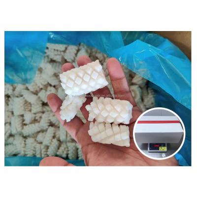 China Illex Seafood A Grade Nutritious Frozen Squid Fresh Squid Flower Cut Customizable Squid Flower for sale