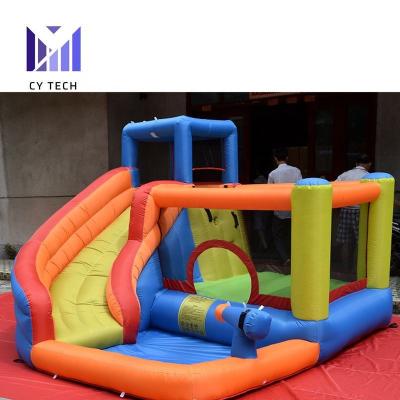 China Hot Selling Oxford Inflatable Bouncy House Inflatable Bouncer Combo With Slide for sale