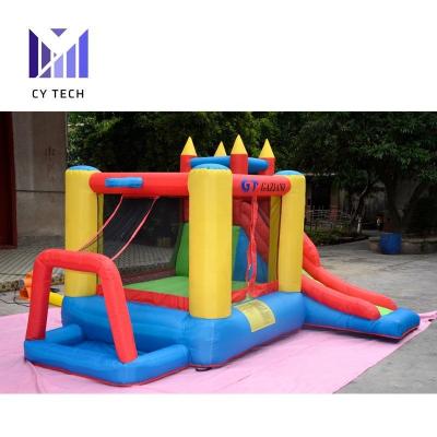 China New Design Oxford Inflated Jumper Inflatable Jumper Oxford Family Use Castle Bouncer Jumping Slide For Baby for sale