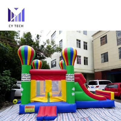 China PVC Bouncer Outdoor Combo Inflatable Fun House Inflatable Jumping Bouncy Castle With Slide for sale