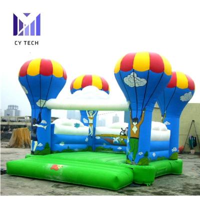 China Cheap Price PVC Inflatable Blue Color Bouncy House Inflatable Bouncer Castle for sale