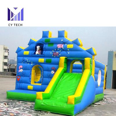 China PVC Amusement Park Combined Commercial Inflatable Bouncer Slide Jumper Bounce Bouncy Castle for sale