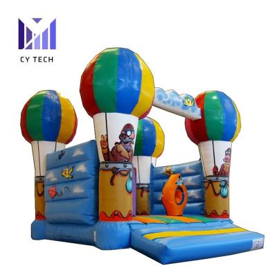 China House Rental Inflatable Cute Inflatable Balloon PVC Bouncer Bouncy Castle For Kids for sale