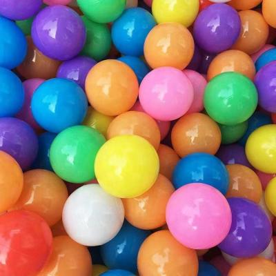 China Sports Toy Colorful Plastic Bulk Balls Custom Size Kids Ocean Safe Ball Pit Ball for sale