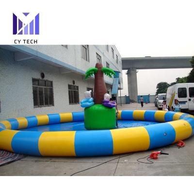 China For Water Ball Colorful Giant Walking Around Inflatable Pool Inflatable Game Pool For Water Roller for sale