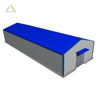 China Anti-Corrosion Landscape Industrial Storage Prefab Workshops Product Construction Warehouse for sale