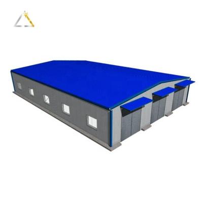 China Prefab Storage Car Showroom Building Steel Structure Warehouse For Sale for sale