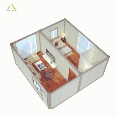 China Modern Container House For Modular Prefab Hotel Rooms for sale