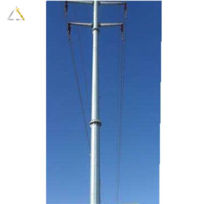 China Electric Power Transmission Telecom Distribution Substation Structure Galvanized Steel Pole Tower for sale