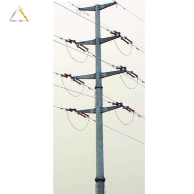 China Electric Self-supporting Electric Power Transmission Communication Power Guyed Lattice Steel Tower for sale