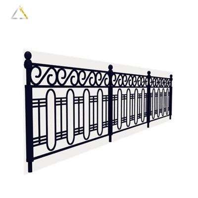 China Easily Assembled Simple Residential Security Galvanized Steel Garden Fence for sale