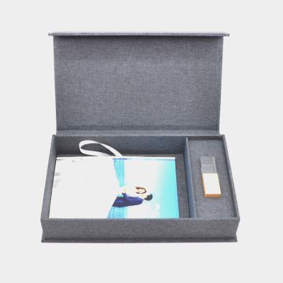 China Viable USB 5*7 Inch Wooden Crystal Photo Prints Storage Display Jewelry Packaging Gift Box Canvas Paper for sale