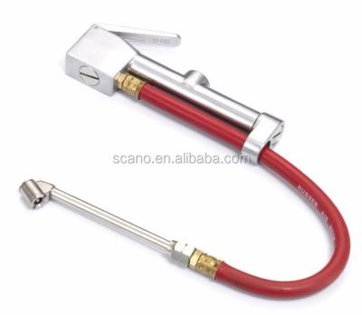 China 9606 Aluminum Alloy Tire Inflating Tool Lever Type Magnified Window for sale