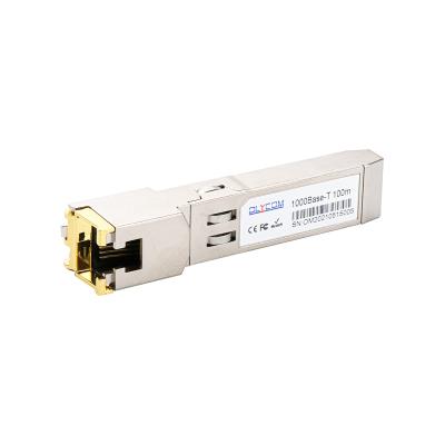 China Cisco Gigabit Kupfermodul GLC-T 100-Meter RJ45 Transceiver 1.25Gb/s Industrielle Qualität zu verkaufen