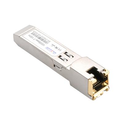 China 1G SFP zum Kupfer-Transceiver RJ45 Mini Gbic Module 1000Base-T kompatibel mit Cisco zu verkaufen