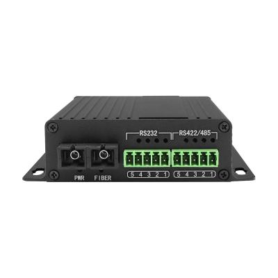 China Multimode Serial Fiber Media Converter 2KM SC Connector Over OM1 OM2 OM3 OM4 MMF for sale