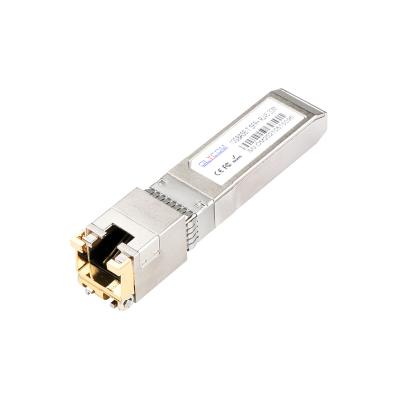 中国 UTP トランシーバー 10G 銅 SFP 銅 SFP+ トランシーバー RJ45 30m 販売のため