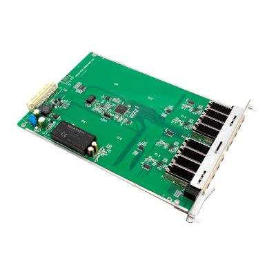 China DWDM/CWDM-Übertragung 8*Sfp+ 10G OTU Transponderkarte C-Band 50GHz 96 Wellen zu verkaufen