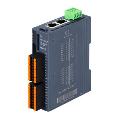 China 2 RJ45 100Mbit/s EtherCAT standalone PAL I/O System Entrada analógica/digital DC24V à venda