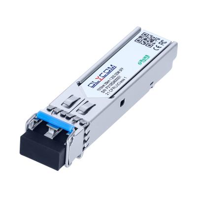 China 1310nm/1550nm Duplex enkelmodus enkelvezel 20km 1,25G vezel module SFP module met DDM Te koop