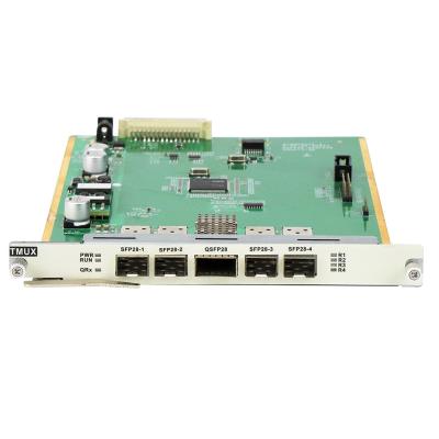 China OM3800 100G TMUX Board 4*SFP28 tot 1*QSFP28 Niet-coherente multiplexkaart Te koop