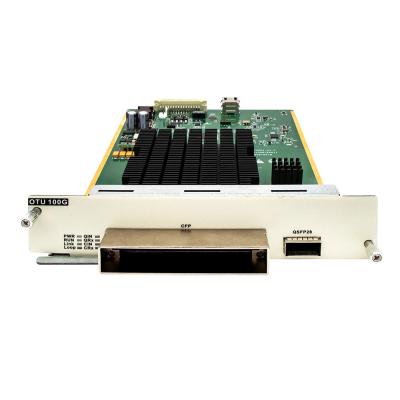 China 100G coherente OTU-kaart 1*QSFP28 tot 1*DWDM 100G CFP DCO OEO Board C Band 50GHz Te koop