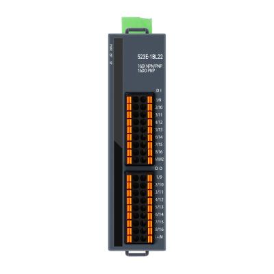 中国 EtherCAT バス PLC IO モジュール リモート EtherCAT 拡張式コップラー 16DI+16DO ディンレール I/O モジュール 販売のため