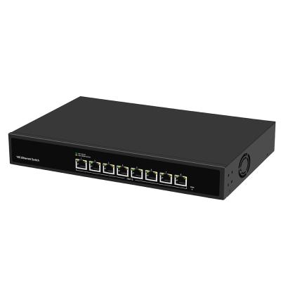 Cina Unmanaged Rack Mounted 10G Ethernet Switch con ingresso di corrente AC100V-240V e compatibilità 1G/2.5G/5G in vendita