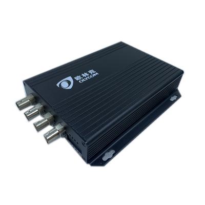 China 12V de facultatieve 4ch-Video over Ethernet-Convertor, overhaalt Multimode Vezelconvertor Te koop