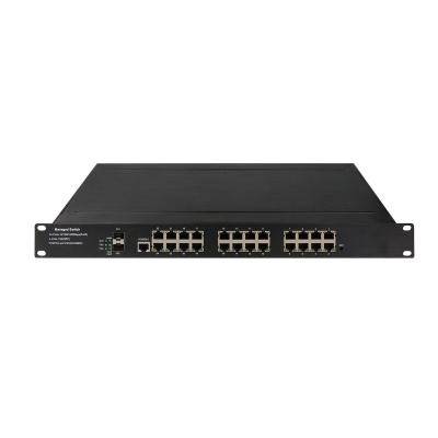 China Interruptor manejado industrial de Ethernet IP30 en venta