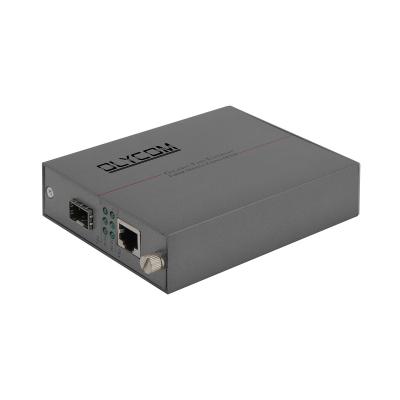 中国 10/100M POE 光ファイバー イーサネット メディアコンバーター LC ファイバー SFP メガビット 未管理 販売のため