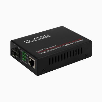 Cina Multimode Media Converter Gigabit 850nm SFP Ethernet Non gestito 2KM CE FCC Compliant in vendita