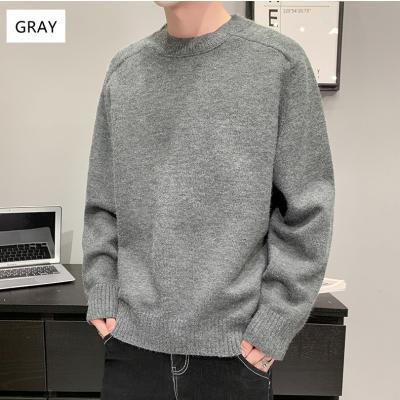 China 2020 Wholesale Anti-wrinkle Simple Color And Autumn Male Tops Outdoor Mens Fashion Sweater for sale