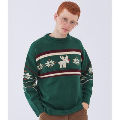 China Wholesale Autumn Winter Round Neck Mens Sweater Christmas Sweaters Custom Made Christmas Sweaters Men Anti-wrinkle for sale