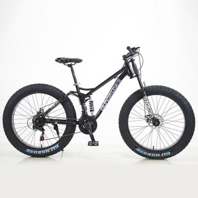 China 2021 New 26 Inch Carbon Fiber Snow Bike 4.0 Fat Tire Variable Speed ​​Mountain Bike Cross Country Bike for sale